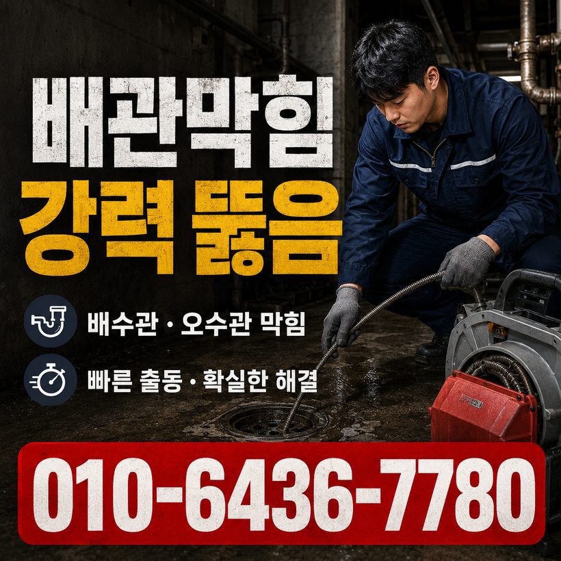 명장동 지역 싱크대뚫음 관련 이미지