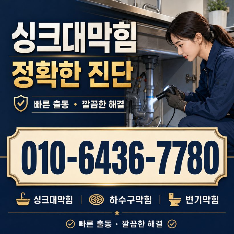 평산동 하수구막힘 빠른출동 3